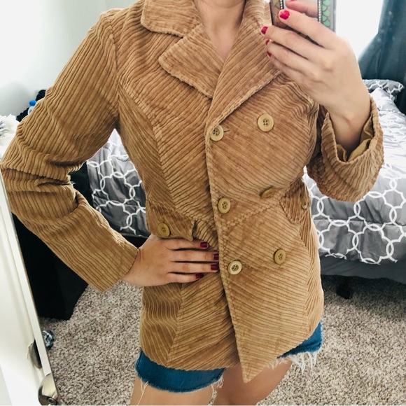 Vintage Y2K xhilaration corduroy blazer jacket - Picture 5 of 13